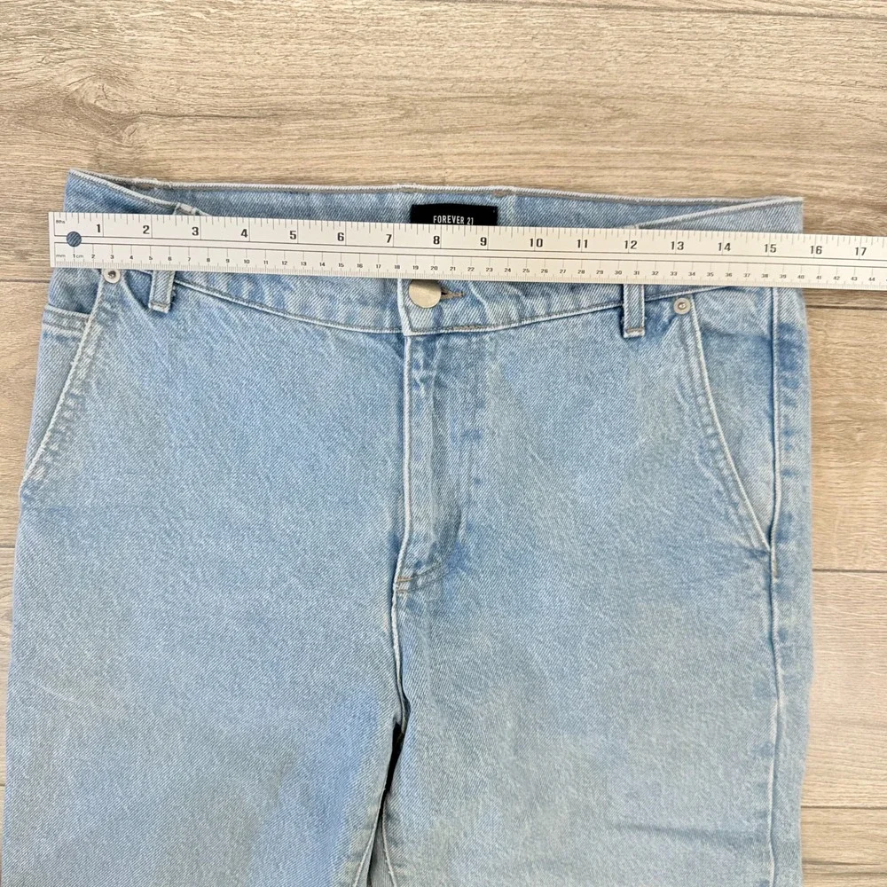Forever 21‎ Los Angeles Loose Fit Jeans Denim Blue Womens Size 30